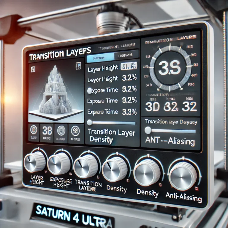 transition layer settings saturn 4 ultra​