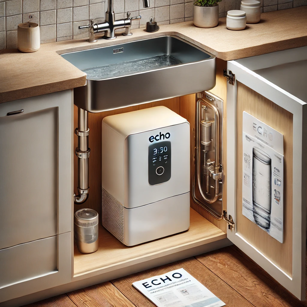 echo under the sink hydrogen water machine water dispenser manuel