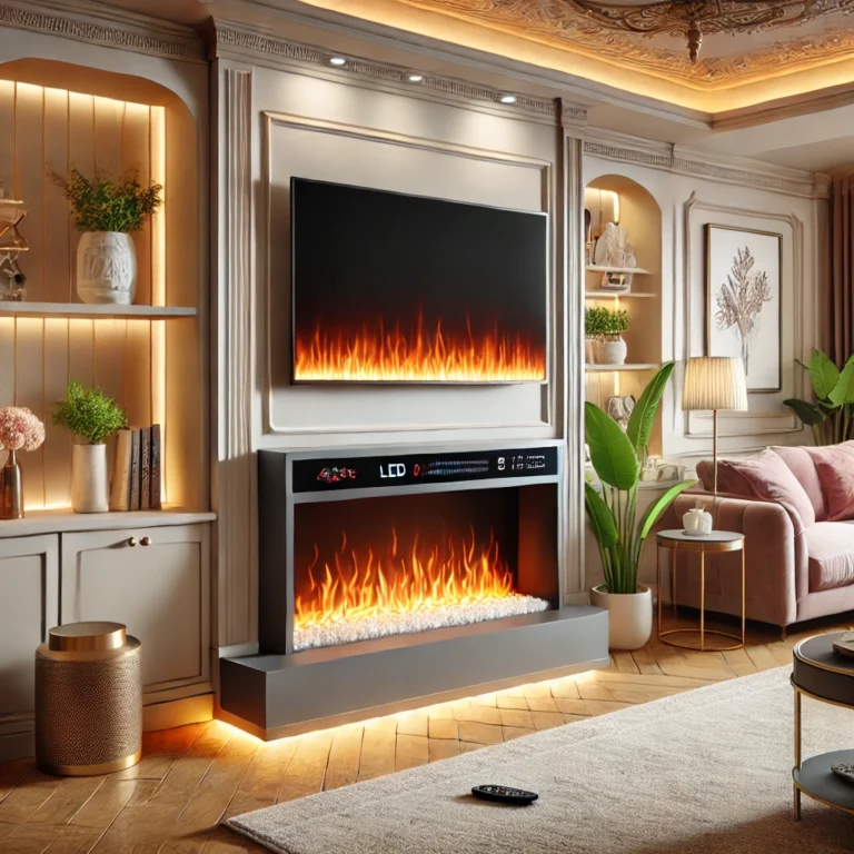 Aoxun Electric Fireplace